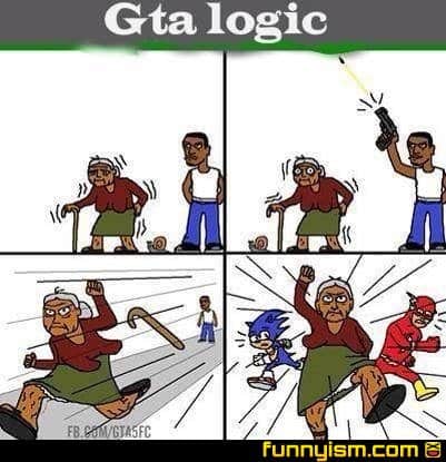 10 Momen absurd ini cuma ada di game GTA PS2, nyeleneh