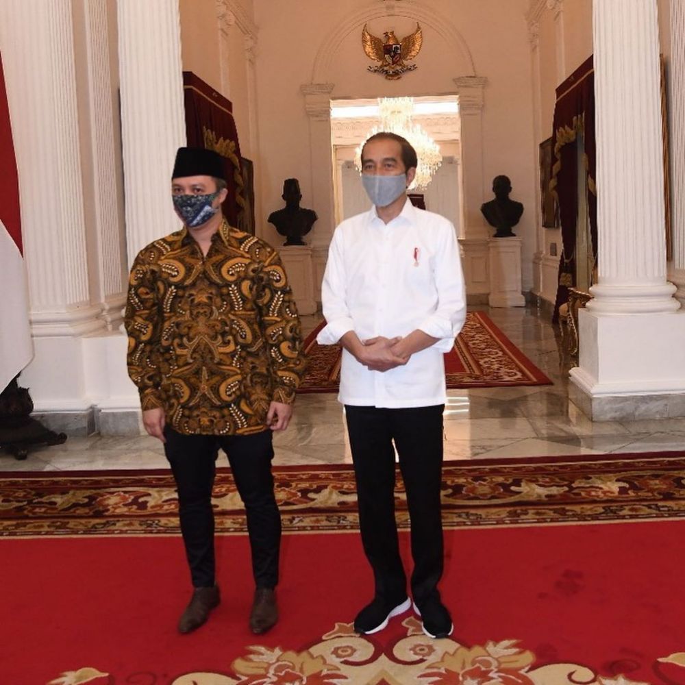 Momen 11 seleb diundang Jokowi, diminta kampanye protokol Covid-19