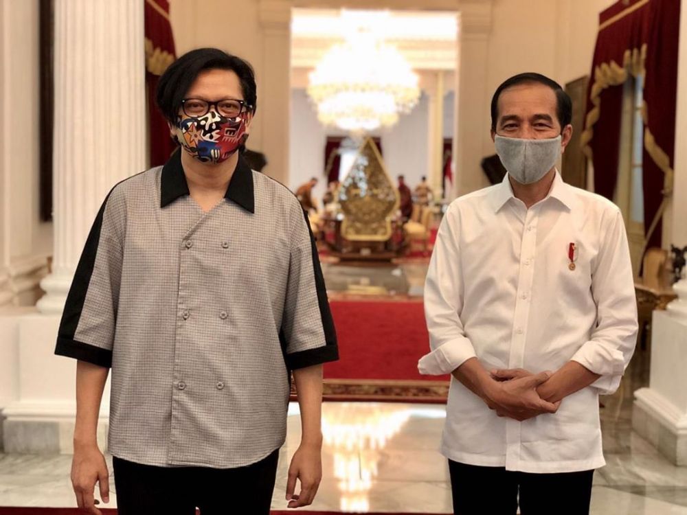 Momen 11 seleb diundang Jokowi, diminta kampanye protokol Covid-19