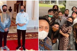 Momen 11 seleb diundang Jokowi, diminta kampanye protokol Covid-19
