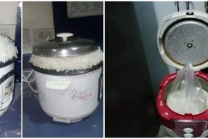 10 Kelakuan lucu saat disuruh masak nasi, bikin ngakak