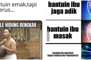 9 Meme bantuin emak ini kocaknya bikin anak cengar-cengir