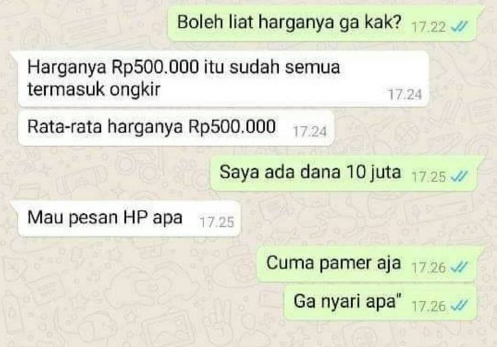 10 Pertanyaan lucu customer online shop ini endingnya ngeselin