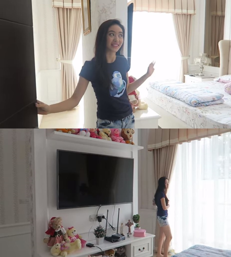 Penampakan kamar 5 seleb cantik usia 20-an, luas bak kamar hotel