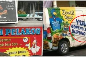 10 Slogan di spanduk jualan ini bikin auto mikir keras