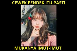 8 Meme cewek bertubuh pendek ini bikin nggak minder