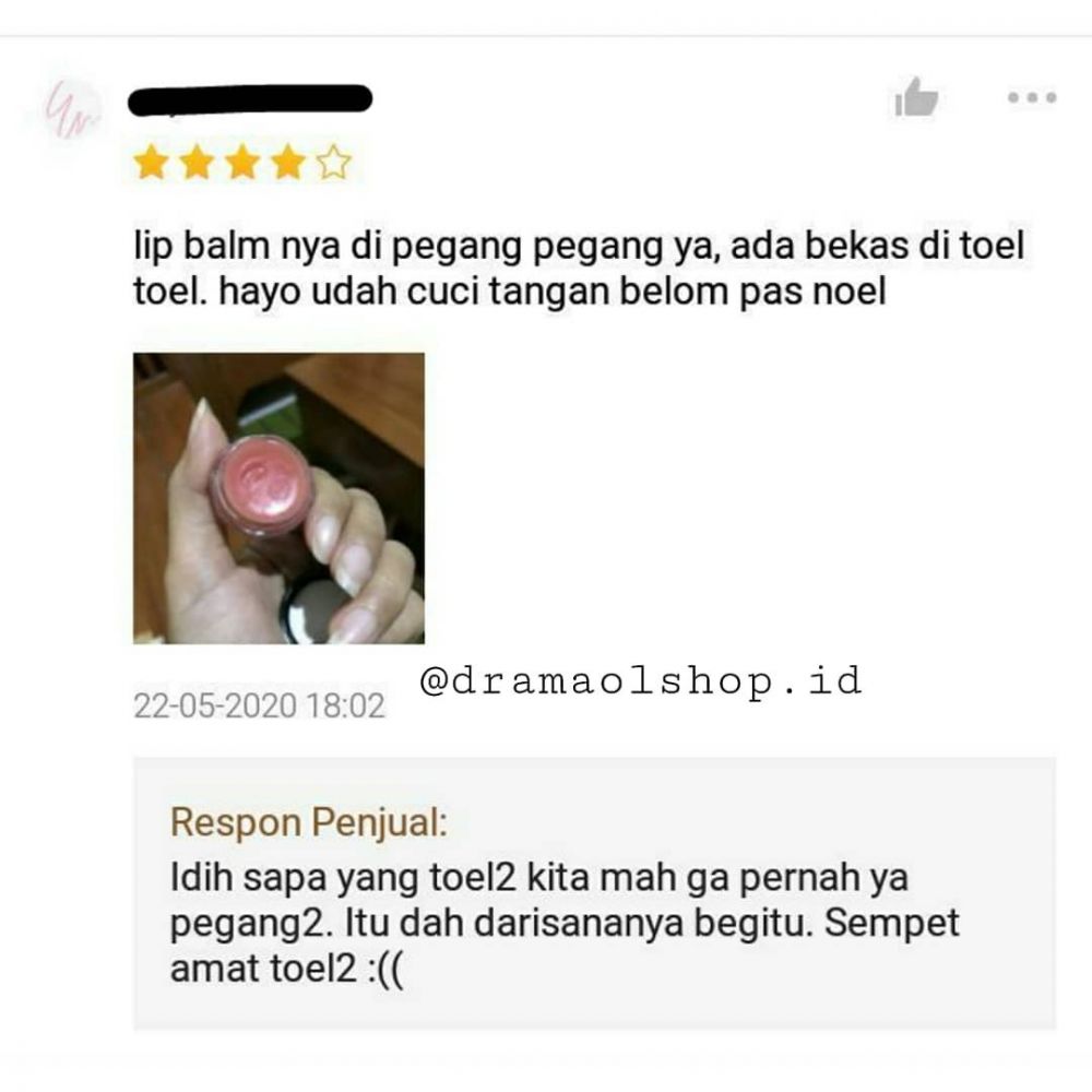 10 Momen apes di testimoni online shop ini bikin senyum tipis