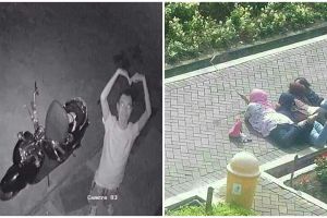 Tertangkap CCTV, aksi 7 orang kelewat narsis ini kocak