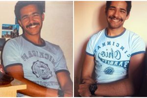 12 Potret anak tiru gaya lawas ayahnya, bak fotokopi