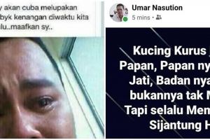 10 Status FB bapak-bapak galau soal cinta, bikin senyum ngenes