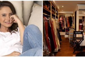 7 Potret walk in closet Rossa, koleksinya bikin melongo