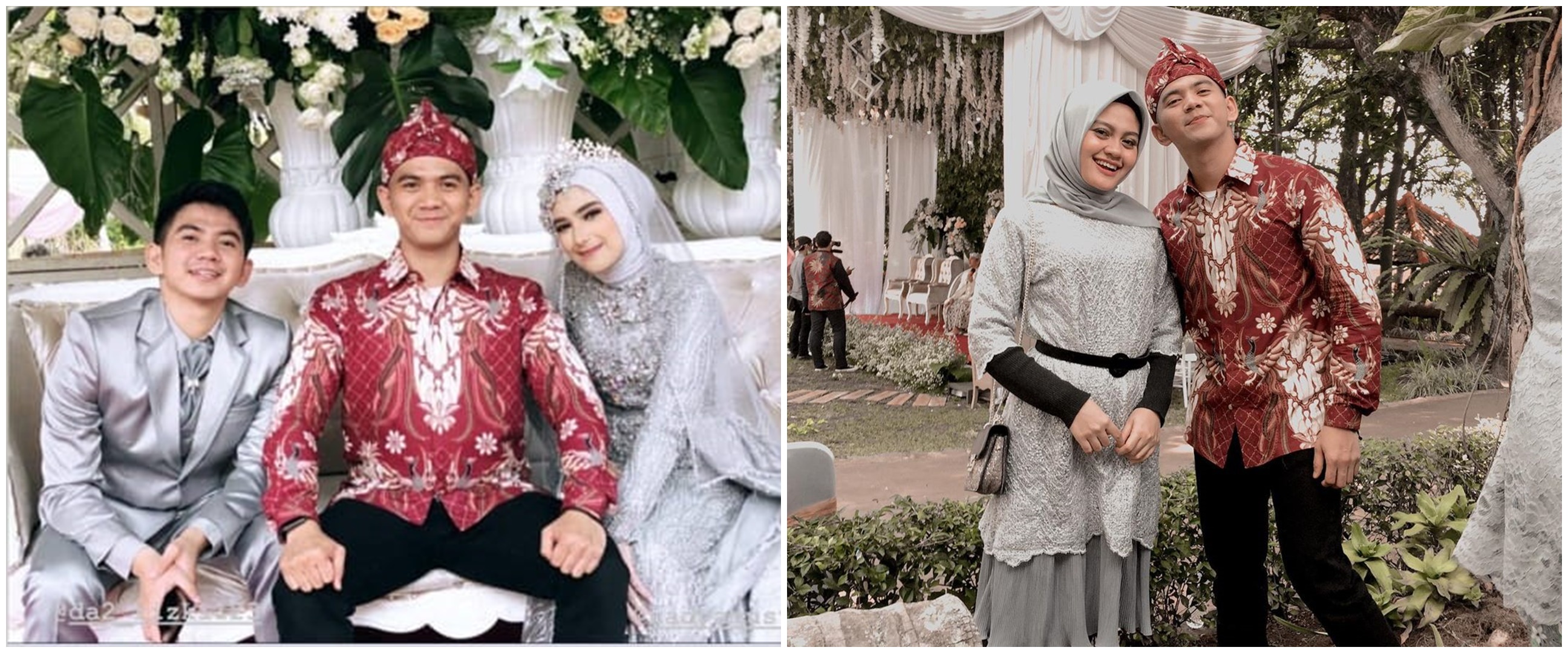 10 Momen haru Ridho DA dampingi Rizki menikah, jadi sorotan