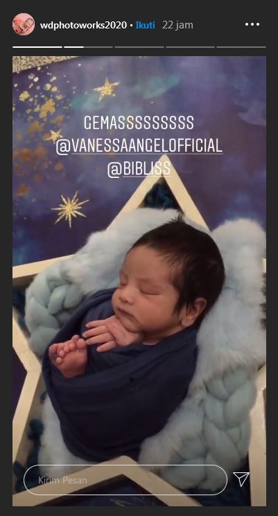 6 Pemotretan newborn anak Vanessa Angel, gemesinnya kebangetan