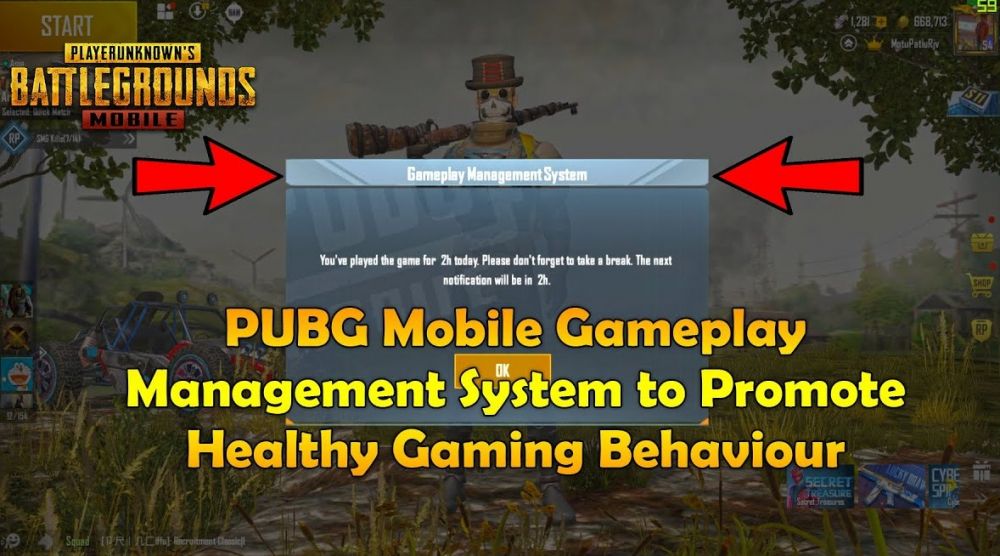 PUBG Mobile perkenalkan fitur terbaru agar kamu ingat kesehatan