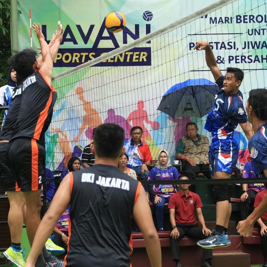 7 Momen SBY dampingi klub bola voli binaannya, penuh dukungan