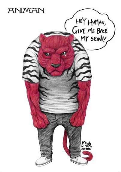 10 Ilustrasi curhatan hewan pada manusia ini mak jleb, bikin sedih