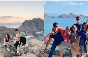 10 Momen liburan Diandra Marsha bareng Al, El dan Dul, kompak