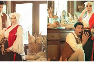 6 Potret maternity Irish Bella & Ammar Zoni, bertema Baked with Love