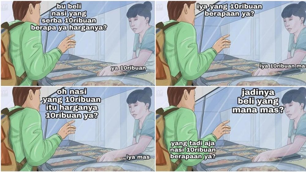 10 Meme lucu pesan makanan ini kocaknya bikin senyum kesal