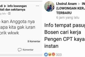 10 Status FB lucu di grup pencari kerja ini bikin geleng kepala