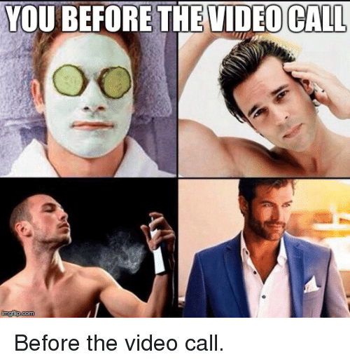 10 Meme lucu saat video call ini bikin cekikikan 