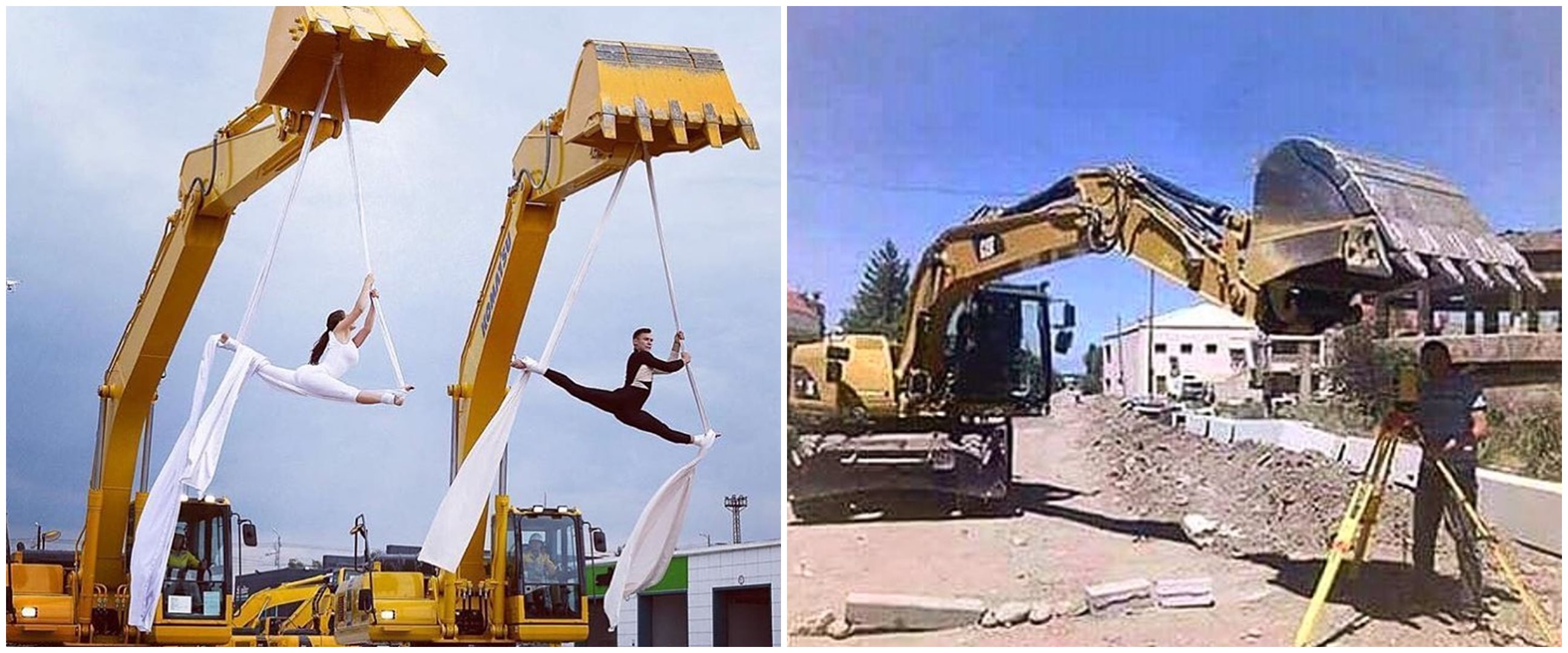 15 Ide kocak gunakan kendaraan berat, buat goreng makanan