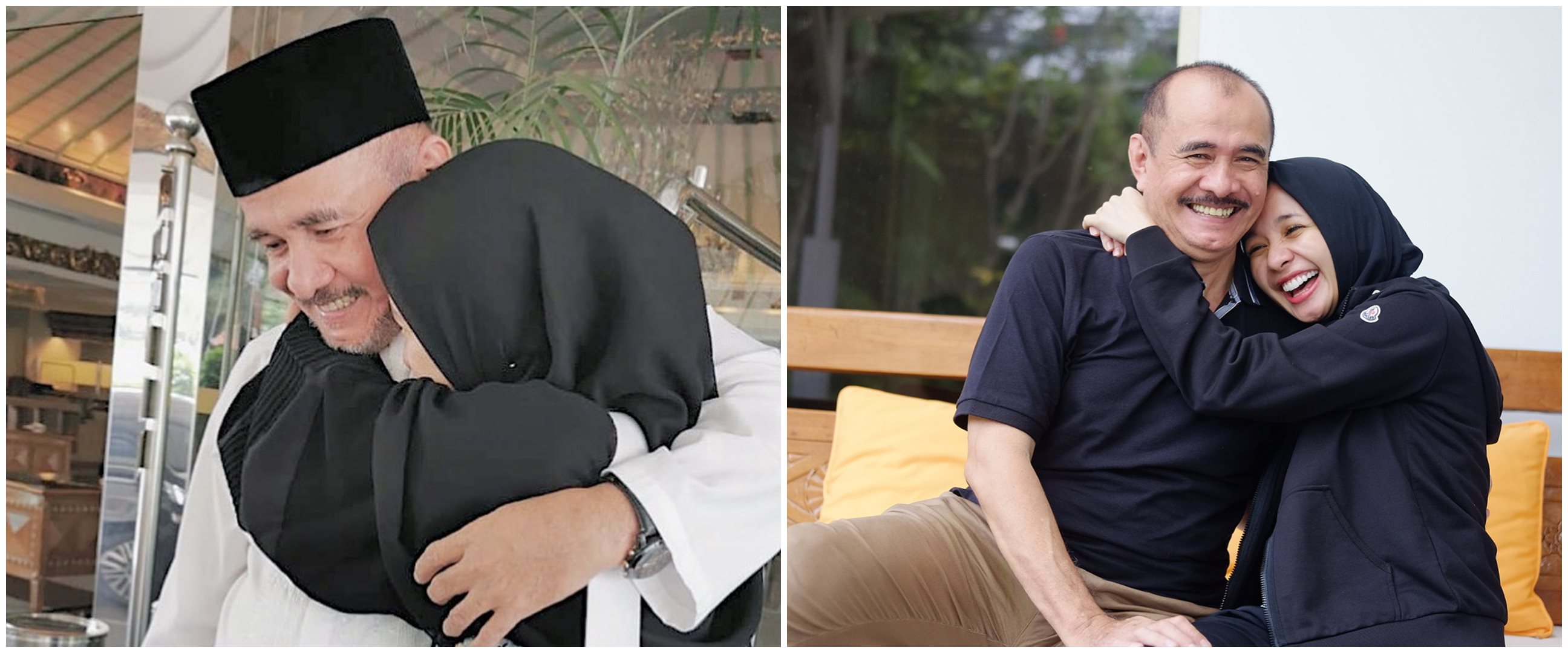 10 Momen kebersamaan Laudya Cynthia Bella bareng ayahnya