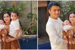 10 Momen pesta ultah sekaligus aqiqah anak Vicky Shu, meriah pol