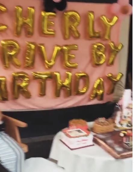 8 Momen ulang tahun Cherly eks Cherrybelle, dirayakan drive thru