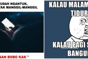 10 Meme lucu rutinitas orang-orang yang suka begadang