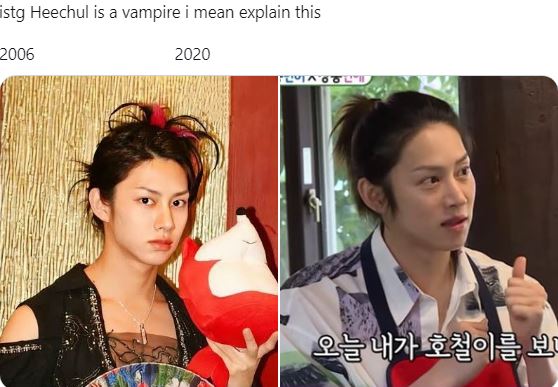 7 Seleb ini dijuluki 'vampir' Korea karena parasnya yang tak berubah