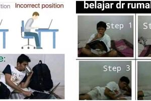 10 Meme lucu tipe orang ngerjain tugas ini bikin senyum nostalgia