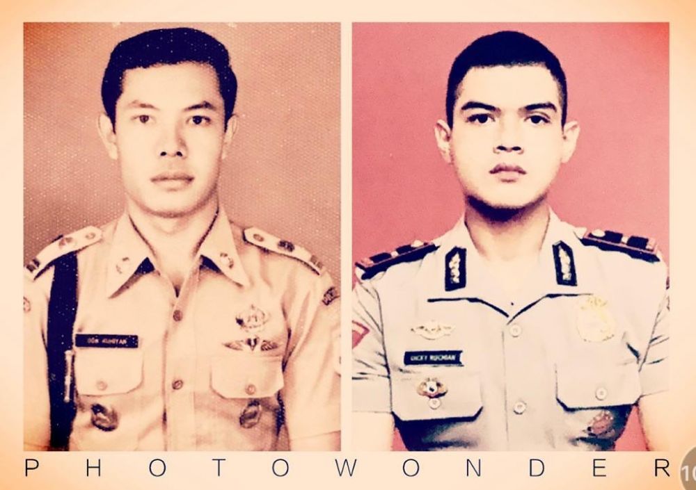 10 Potret ganteng Dicky Fadlika, adik Ratna Galih yang jadi polisi