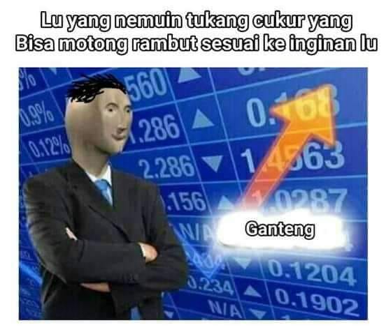 10 Meme realita cukur rambut, bikin dahi berkerut