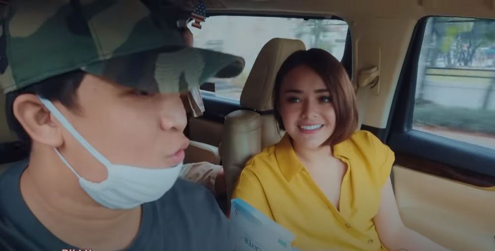 8 Momen manis Amanda Manopo siapkan keperluan syuting Billy Syahputra