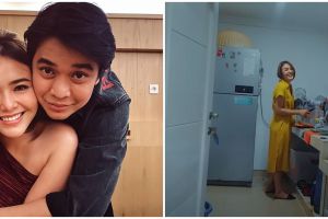 8 Momen manis Amanda Manopo siapkan keperluan syuting Billy Syahputra