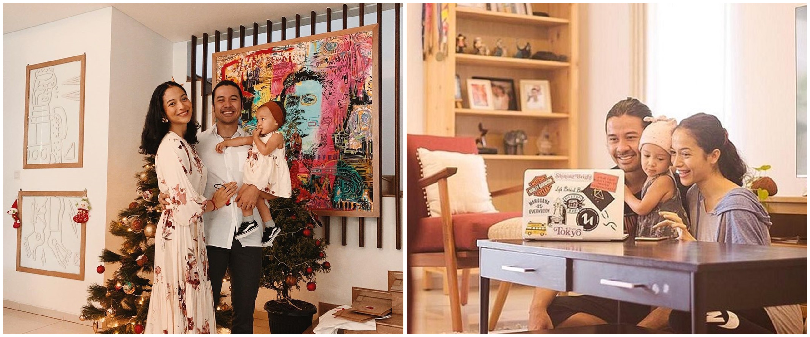 10 Potret rumah Chicco Jerikho dengan konsep mid-century, keren pol