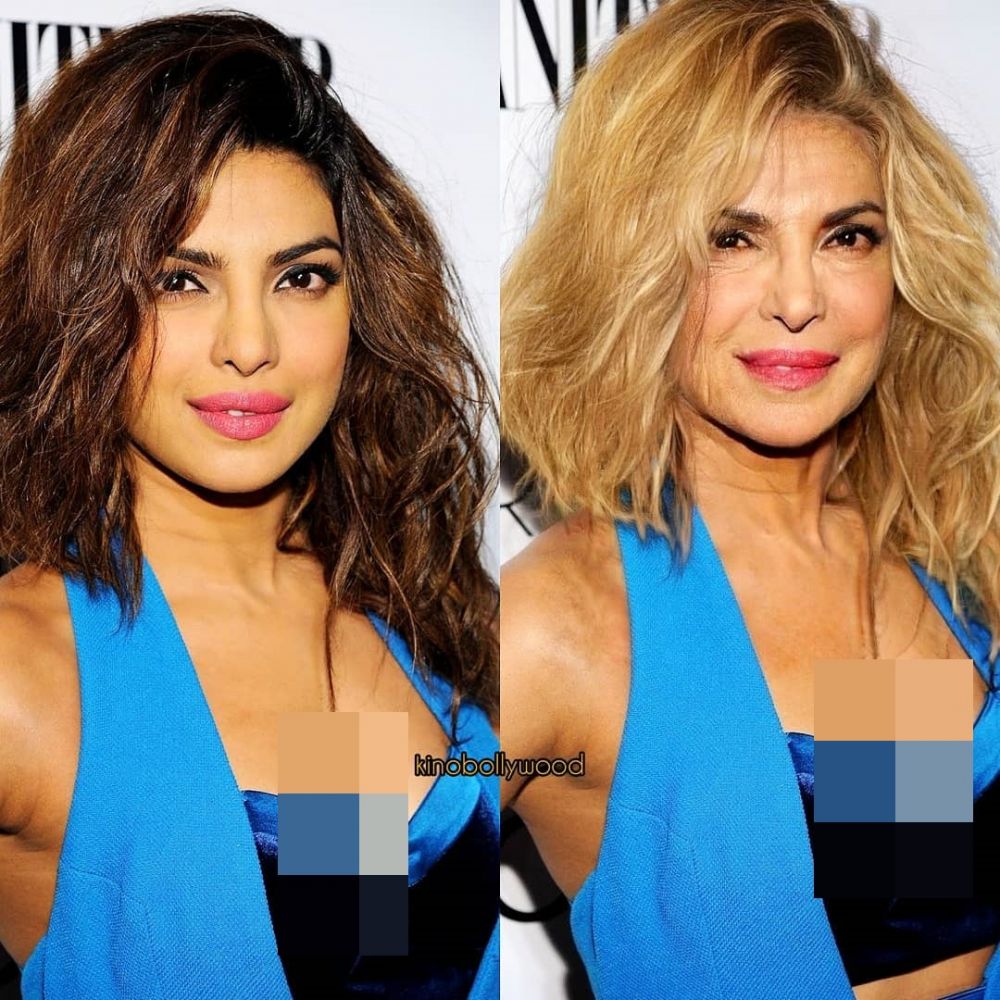 8 Foto editan seleb Bollywood jadi kakek nenek, manglingi