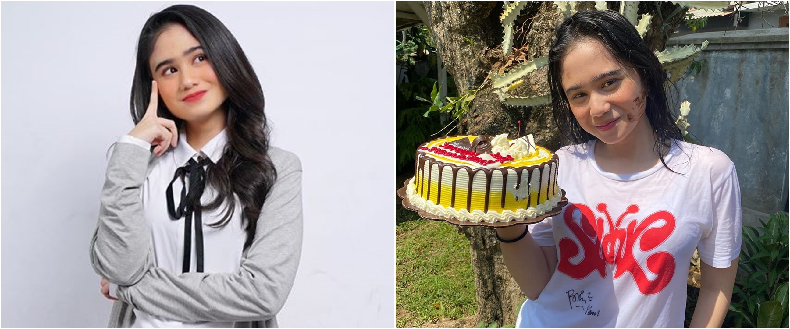 7 Momen ulang tahun Tissa Biani, dapat kejutan di lokasi syuting