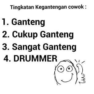 9 Meme lucu gombalan ala drummer, bisa bikin cewek meleleh