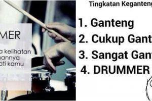 9 Meme lucu gombalan ala drummer, bisa bikin cewek meleleh