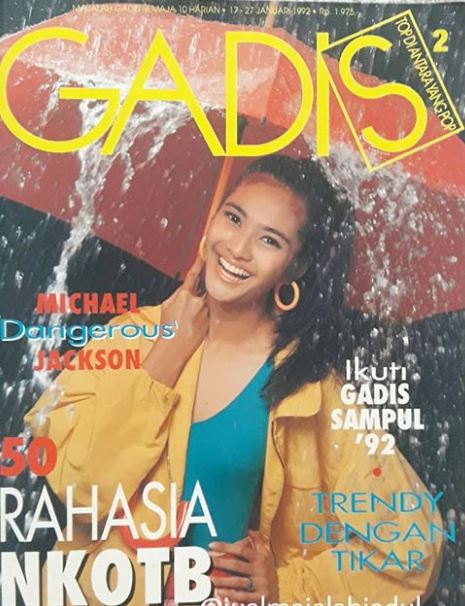 8 Potret Maudy Koesnaedi jadi cover girl majalah lawas, menawan