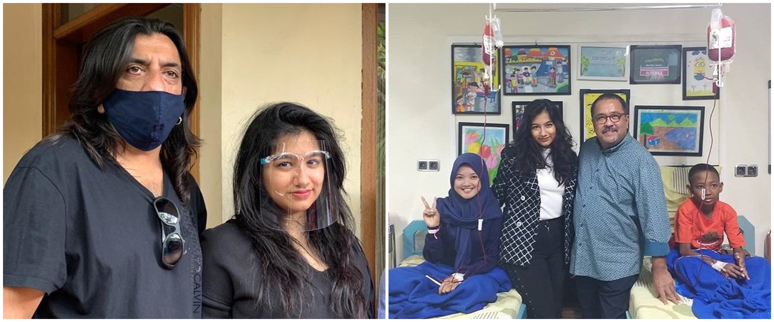 10 Pesona Gersha Jagwani putri 'Hans' Si Doel,  jadi duta Thalassaemia