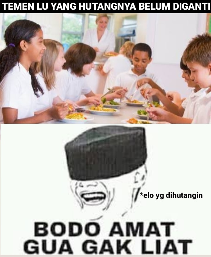 10 Meme 'nggak lihat' ini absurdnya bikin geregetan