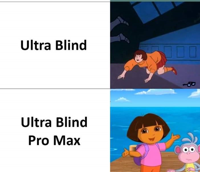 10 Meme 'nggak lihat' ini absurdnya bikin geregetan