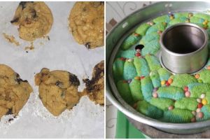 10 Penampakan cookies gagal ala warganet, bikin lapar auto hilang