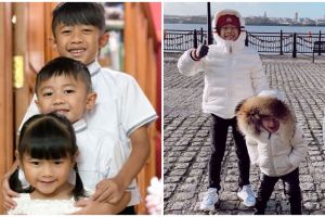 8 Potret lucu ketiga anak Ibas & Aliya Rajasa, kerap pakai baju kembar