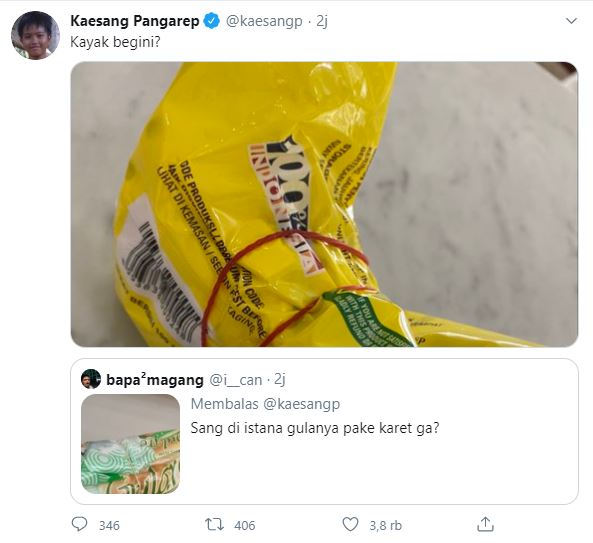 Kaesang pamer 4 barang sederhana di Istana, respons warganet kocak