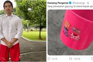 Kaesang pamer 4 barang sederhana di Istana, respons warganet kocak