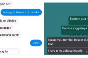 10 Chat lucu punya teman bucin ini bikin pengen ngegas